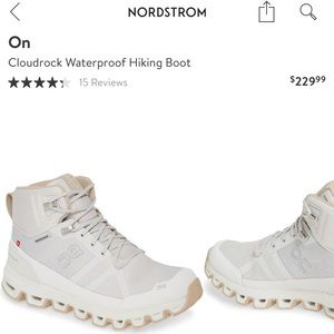 NWT Cloudrock Waterproof Glacier and Sand Sz 8.5